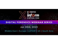 
      
      Exterro Schedules First-of-Its-Kind INFORM Webinar Series 
      
      