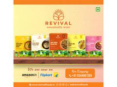 
      
      REVIVAL: Redefining Ready-to-Cook with Millet-Based Goodness
      
      