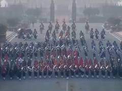 
      
      Beating Retreat ceremony begins,  bands march to foot-tapping Indian tunes
      
      