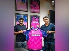 
      
      Rajasthan Royals unveil jersey for IPL 2025
      
      