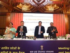 
      
      Dr. Mandaviya launches e-Shram microsites for workers' welfare
      
      