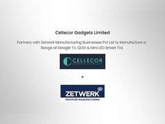 
      
      Cellecor Gadgets Private Limited partners with Zetwerk
      
      