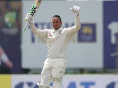 
      
      Usman Khawaja slams maiden double ton in Tests during clash vs SL
      
      