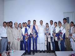 
      
      Maharashtra Government honours Kho Kho world cup winners
      
      
