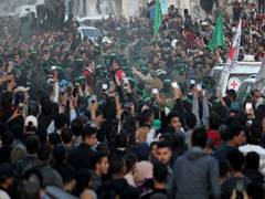 
      
      Israel halts release of Palestinian prisoners
      
      