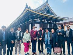 
      
      Japan: Madhya Pradesh CM Mohan Yadav visits Sanjusangendo Temple 
      
      