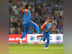 
      
      Rana replaces Dube as concussion substitute during 4th T20I
      
      