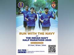 
      
      Inaugural edition of Indian Navy Half Marathon in Delhi
      
      