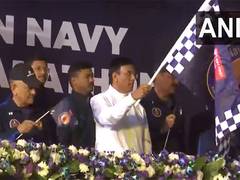
      
      Mandaviya flags off inaugural Indian Navy Half Marathon
      
      