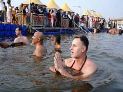 
      
      MoS Pabitra Margherita leads foreign delegation to Maha Kumbh
      
      