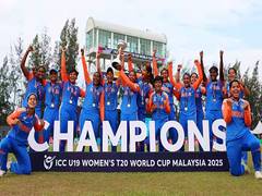 
      
      BCCI hails Team India for their Women's U19 T20 WC triumph
      
      