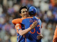
      
      Abhishek Sharma's all-round display helps India crush England
      
      
