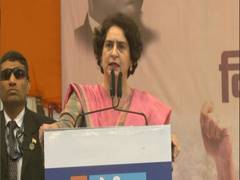 
      
      Congress MP Priyanka Gandhi criticises budget
      
      