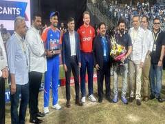
      
      Former UK PM Rishi Sunak attends India-England 5th T20I
      
      