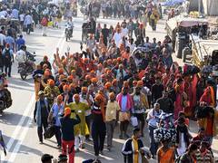 
      
      Adityanath monitors 'Amrit Snan' arrangements for Basant Pan
      
      