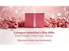 
      
      5 Unique Valentine's Day Gifts That’ll Make Them Say ‘Wow’
      
      