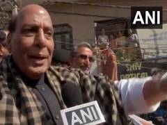 
      
      Rajnath Singh claims BJP will win Delhi assembly elections
      
      