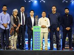 
      
      ICC Champions Trophy 2025 Trophy Tour concludes with India tour
      
      