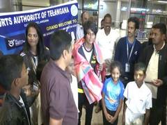 
      
      Hyderabad welcome India's ICC Women's U19 T20 WC Champions
      
      