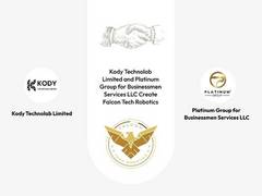 
      
      Kody Technolab Limited Forms JV in Abu Dhabi with Platinum Group 
      
      