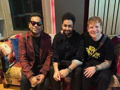
      
      Ed Sheeran meets AR Rahman ahead of his performance in Chennai
      
      