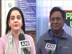 
      
      Delhi polls: Apurva Chandra, BJP leader Kausar Jahan cast votes
      
      