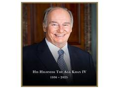 
      
      Shia Ismaili Muslims leader, Karim Aga Khan IV passes away at 88
      
      