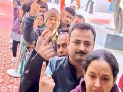 
      
      Delhi polls see 19.95% turnout by 11 am
      
      