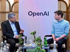 
      
      Ashwini Vaishnaw meets OpenAI's Sam Altman
      
      