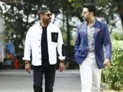 
      
      Ajay Devgn shares playful birthday wish for Abhishek Bachchan 
      
      