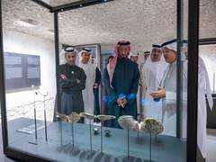 
      
      Abdulla Al Hamed visits 'Pearling Path' in Bahrain
      
      
