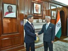 
      
      EAM Jaishankar holds talks with SCO Secy General
      
      