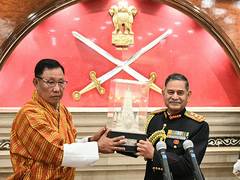 
      
      Royal Bhutan Army's Chief Operations Officer's visit to India con
      
      
