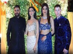 
      
      Priyanka Chopra, Nick Jonas attend Siddharth's Sangeet ceremony
      
      