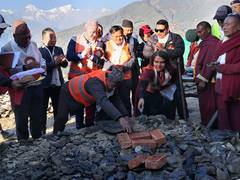 
      
      Foundation stone laid for construction of Birthing Center 
      
      