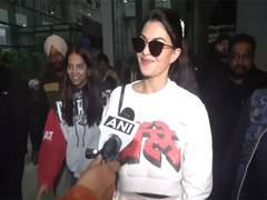 
    Jacqueliene Fernandez spotted at Mohali airport
    