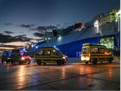 
      
      UAE Floating Hospital admitted 30 Palestinian patients 
      
      