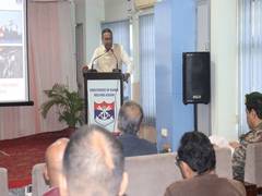 
      
      Niten Chandra Secretary GOI Ex-Serviceman Welfare visits Di
      
      