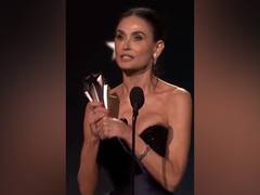 
      
      Demi Moore on winning Critics Choice Award
      
      