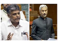 
      
      Manish Tewari slams Jaishankar over deportations from US
      
      
