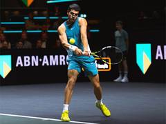 
      
      Alcaraz one win away from maiden indoor title in Rotterdam
      
      