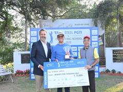
      
      Narain triumphs on 3rd playoff hole to win PGTI Qualifying School
      
      