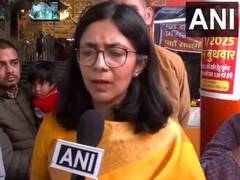 
      
      Rajya Sabha MP Swati Maliwal offers prayers at Hanuman Temple
      
      