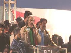 
      
      Pakistan Tehreek-e-Insaf holds public meeting in Swabi
      
      