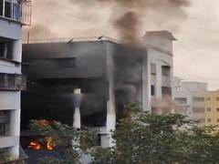 
      
      Maharashtra: Fire breaks out at residential building in Pune, one
      
      