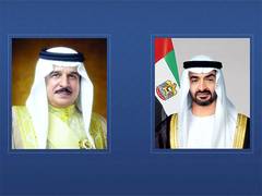 
      
      UAE President visits King of Bahrain in Abu Dhabi
      
      