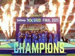 
      
      Nita Ambani congratulates MICT for winning maiden SA20 2025 title
      
      