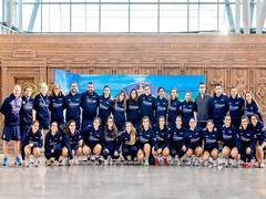 
      
      Spainish teams arrive in India for Hockey FIH Pro League
      
      