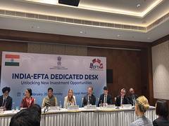 
      
      Dedicated desk launched to expand trade between India and EFTA
      
      