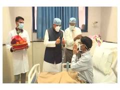 
      
      CM meets state’s first heart-transplant patient at AIIMS Bhopal
      
      